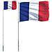 Asta E Bandiera Francia 5,55 M Alluminio - Foto miniatura 2