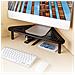 MS-TABLE-02 supporto da tavolo per Tv a schermo piatto Nero Scrivania - Foto miniatura 2