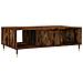 Tavolino Da Salotto Rovere Fumo 104x60x35 Cm Legno Multistrato - Foto miniatura 2