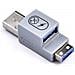 Ucl03bk Clip Sicura Bloccaporte Usb Tipo A Nero 1 Pz - Foto miniatura 4