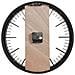 Orologio Da Parete Nero /legno Chiaro Ø 38 Cm Villora - Foto miniatura 2