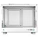 Case CH160 WH Mini-ITX 2 Porte USB 3.2-A Colore Bianco (Finestrato) - Foto miniatura 10