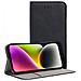 Custodia A Libro Smart Pocket Case In Pelle Per Apple Iphone 16 Pro Max Black - Foto miniatura 1