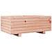 Fioriera Da Giardino 70x40x26,5 Cm In Legno Massello Di Douglas - Foto miniatura 2