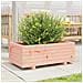 Fioriera Da Giardino 70x40x26,5 Cm In Legno Massello Di Douglas - Foto miniatura 3