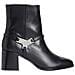 Ankle Boot 55 Stivaletti Pelle Scarpe Donna Nero Eu 38, Hw0hw02095 Beh - Foto miniatura 2