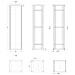 I-CASE ETSI-47602SGG rack 47U Rack libera /a muro /a pavimento Grigio - Foto miniatura 2