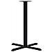 Lusso Casadino -  Gamba Per Tavolino Da Bar Nero 76x76x107cm In Ghisa - Foto miniatura 3