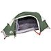Tenda da Campeggio a Cupola per 1 Persona Verde Impermeabile - Foto miniatura 4