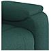 Poltrona Massaggiante Reclinabile Verde Scuro in Tessuto - Foto miniatura 9