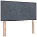 Letto Box Spring con Materasso Grigio Scuro 90x200 cm in Velluto - Foto miniatura 7