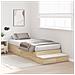 Struttura letto con contenitore in rovere Sonoma 100x200 cm - Foto miniatura 5