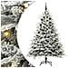 Albero di Natale artificiale preilluminato con set di palline - Foto miniatura 1