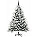 Albero di Natale artificiale preilluminato con set di palline - Foto miniatura 4