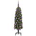 Albero di Natale artificiale con 150 LED Verde 120 cm - Foto miniatura 3