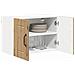Armadi a pareti per cucina con porta 2 pcs Rovere artigianale - Foto miniatura 3