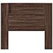 Testiera Rovere Marrone 120 x 16,5 x 103,5 cm Legno multistrato - Foto miniatura 5