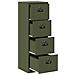 Armadio per File con cassetto Verde oliva 44 x 50 x 106.5 cm - Foto miniatura 6