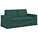 Divano 2 pcs Verde Scuro 182 x 80 x 82 cm Tessuto - Foto miniatura 5