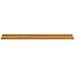 Scaffale da parete 4 pcs Beige 80 x 9 x 3 cm Legno multistrato - Foto miniatura 7