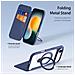 Cover per iPhone Air - Pelle /PU, Blu, MagSafe - Foto miniatura 2