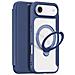 Cover per iPhone Air - Pelle /PU, Blu, MagSafe - Foto miniatura 1