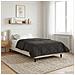 Duvet Estivo Antracite 155 x 220 cm Microfibra e Fleece Teddy - Foto miniatura 2