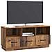 Mobile TV Legno antico 102 x 34,5 x 47 cm Legno ingegnerizzato - Foto miniatura 2