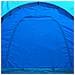 Tenda da Campeggio in Tessuto 9 Persone Blu Scuro e Blu - Foto miniatura 5