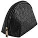 Beauty Borsa Porta Cosmetici Pochette Porta Trucco Nero T397 - Foto miniatura 2