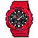 G Shock Ga 100b 4a Orologio Da Polso Da Uomo, Resina, Rosso - Foto miniatura 1