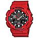 G Shock Ga 100b 4a Orologio Da Polso Da Uomo, Resina, Rosso - Foto miniatura 2