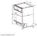 Lavastoviglie DW60M6050BB / EG da Incasso a Scomparsa Totale Classe E Capacità 14 Coperti - Foto miniatura 14