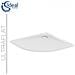 Ultraflat K240701 Piattodoccia Acrilico 100x80 Sinistro - Foto miniatura 1