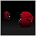 Luna Eclipse Rosso Sistema Diffusori 2.0 Con Bluetooth - Foto miniatura 2