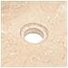 Lavandino 45x30x12 Cm In Marmo Crema - Foto miniatura 2