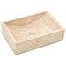 Lavandino 45x30x12 Cm In Marmo Crema - Foto miniatura 5