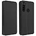 Custodia Xiaomi Redmi Note 8 / Note 8 2021 Portacarte Supporto Similpelle Nero - Foto miniatura 1