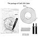 Ethernet Via Cavo 20m Lovicool Internet Via Cavo Cat6 Gigabit Lan Rete Cavo 250mhz Per Switch Router Modem Patch Panel Pc Modem Poe Fornito Cable Clips - Foto miniatura 2