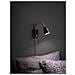 Applique Per Interni A 1 Luce Nera, Gu10 - Foto miniatura 2