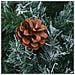 Albero di Natale Artificiale con Set Palline LED e Pigne 180cm - Foto miniatura 2