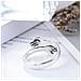 Anello Abbraccio Color Argento   1 Confezione - Foto miniatura 4