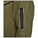 Felpa Da Uomo Con Cappuccio E Full Zip Tech Fleece Verde Taglia L Cod Cu4489-326 - Foto miniatura 6
