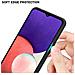 Custodia Compatibile Con Samsung Galaxy A22 5g In Viola - Rosso - Coperchio Protettivo Bicolore In Vetro Temperato E Silicone Tpu - Foto miniatura 5