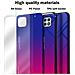 Custodia Compatibile Con Samsung Galaxy A22 5g In Viola - Rosso - Coperchio Protettivo Bicolore In Vetro Temperato E Silicone Tpu - Foto miniatura 7
