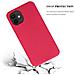 Custodia Compatibile Con Apple Iphone 12 / Iphone 12 Pro (6,1"" Zoll) In Frost Rosso - Coperchio Protettivo In Silicone Tpu Flessibile - Foto miniatura 7