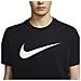 T-shirt Da Uomo Swoosh Nera Taglia Xs Cod Dc5094-010 - Foto miniatura 3