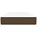 Materasso A Molle Insacchettate Marrone Scuro 100x200x20 Cm - Foto miniatura 3