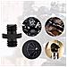 Adattatore A Vite Per Treppiede Per Fotocamera Da 1/4"" A 3/8"" 6 Pezzi Black - Foto miniatura 3