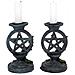 Nemesis Now - Aged Pentagram Candlesticks 13.4cm - Foto miniatura 4